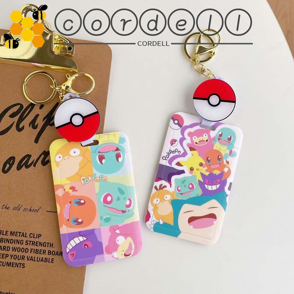 Móc Khóa Đựng Thẻ Hình Pokemon Xinh Xắn