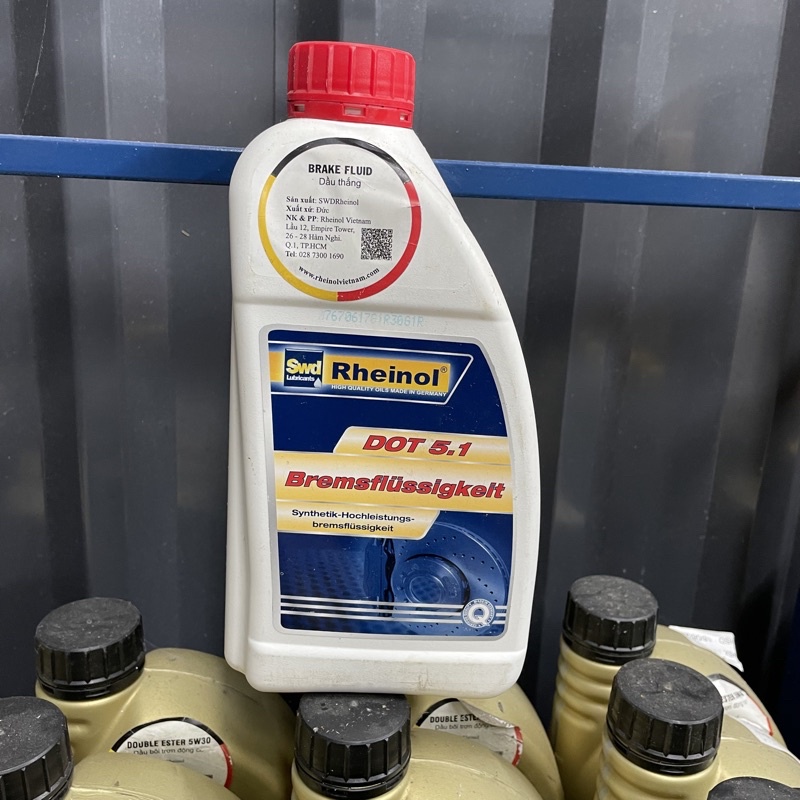 Dầu thắng  Rheinol DOT 5.1 - Hàng nhập khẩu cao cấp Đức 1L