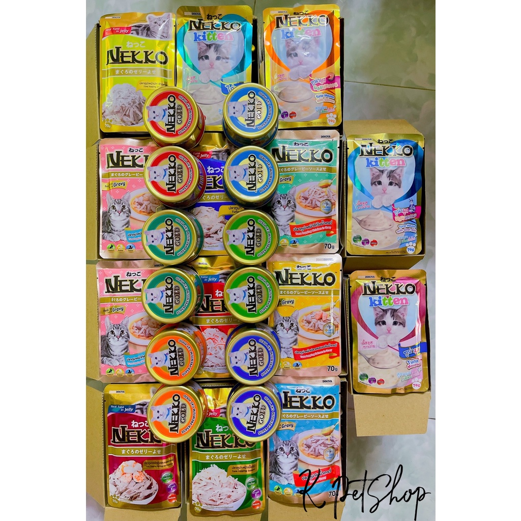 PATE NEKKO LON 85g  PATE CHO MÈO PATE NEKKO LON