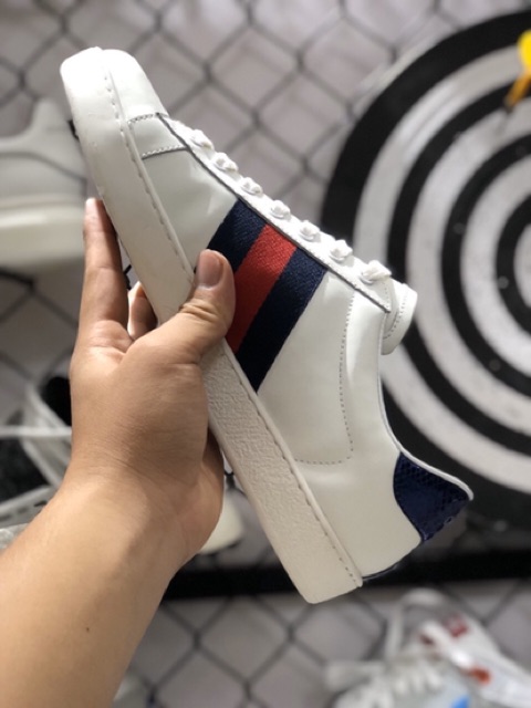 Giày rắn đính đá cao cấp da thật+ảnh-video chi tiết fullpkien