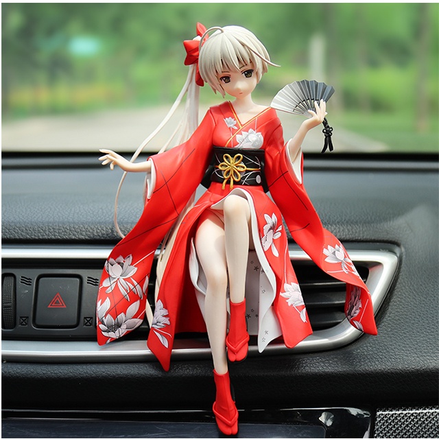 Mô hình nhân vật hoạt hình anime Luffy / Yukino / Sora / Kakashi 14 - 19 cm