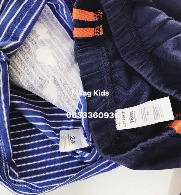 Set bộ ngắn tay quần jogger bé trai