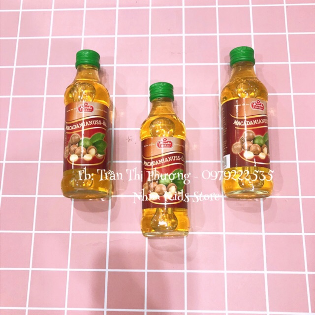 Dầu macca cho bé ăn dặm 100ml (date 1/6/2023)