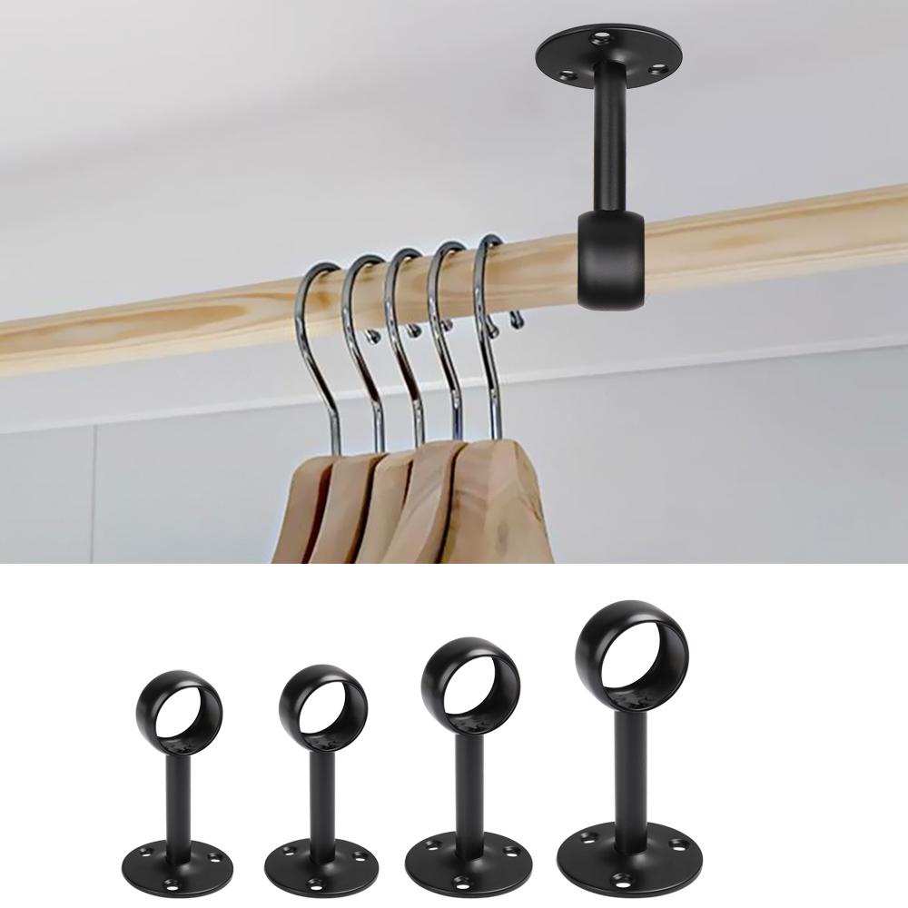 Set 2 Giá Treo Rèm Cửa Gắn Trần Nhà Tiện Dụng Cho Phòng Khách