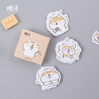 Set sticker BASHI NGÁO NGÁO 40-46 chiếc trang trí siêu xinh