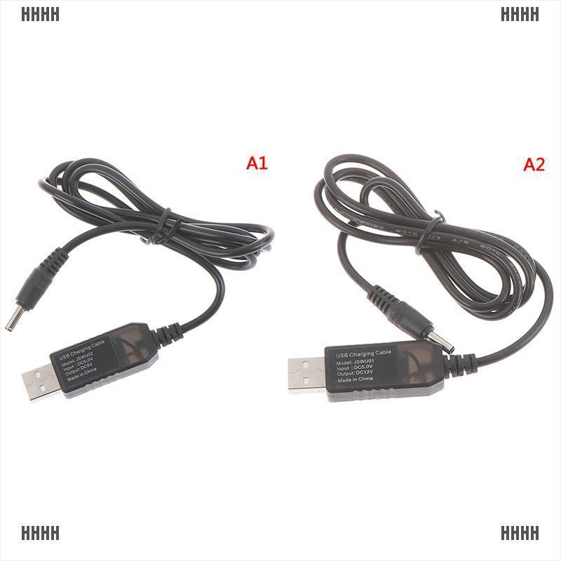 Cáp Tăng Áp Usb 5v Lên Tới 9v 12v 3.5x1.35mm