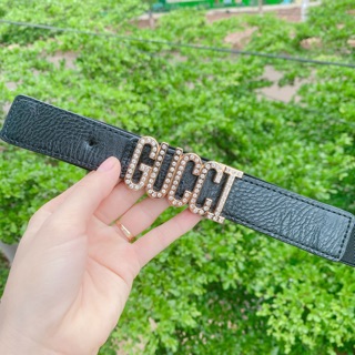 Đai nịt váy chữ đính đá dễ phối vây đầm nhất