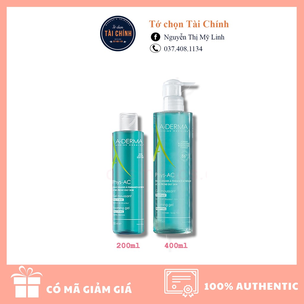 Sữa rửa mặt Aderma | BigBuy360 - bigbuy360.vn