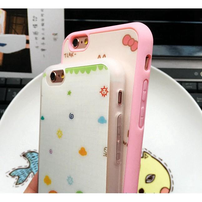 iPhone6 6s plus White Case iPhone 5/5s/SE Soft Cover iPhone 7 8 plus Back Casing