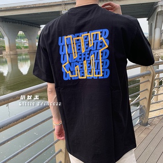 Undefeated Áo Thun Ngắn Tay Họa Tiết graffiti Sau Lưng