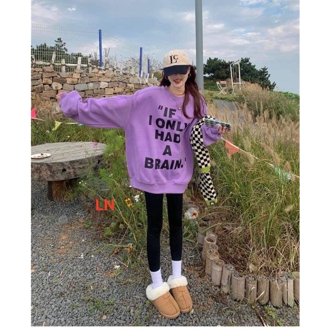 Áo nỉ bo IF ONLY LN11