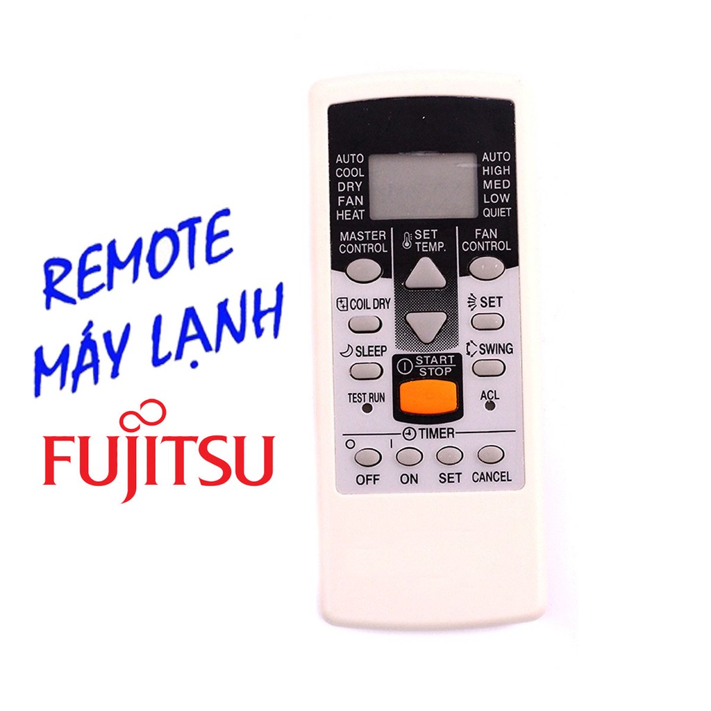 Remote điều khiển điều hòa Fujitsu 1 chiều và 2 chiều