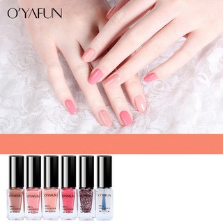 ✿O'YΛFUN✿Sơn móng tay gel Bộ（6chai/5ml）