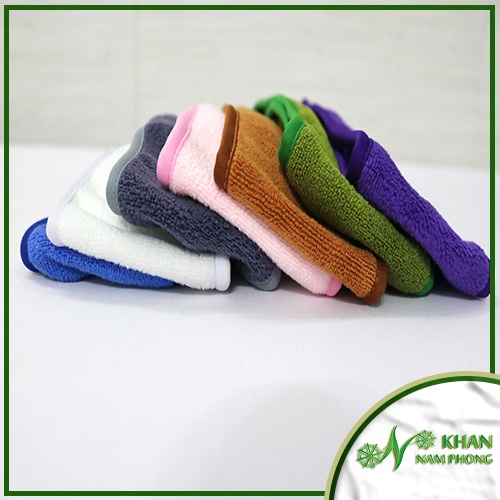 [GIẢM SỐC DUY NHẤT HÔM NAY] Băng Đô Quấn Tóc Spa Nam Phong Microfiber Có Miếng dán Gai 10cm Tùy chọn Màu