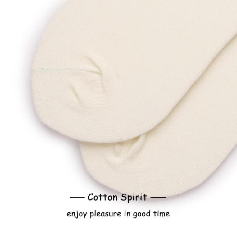 Vớ Cổ Cao Cotton Mang Giày Thể Thao Nam Nữ Tất Cổ Cao Cặp Đôi Kẻ Sọc Thời Trang Hè Thu