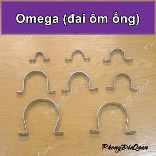 Đai ôm ống, cùm Omega (phi từ 76 đến 168)