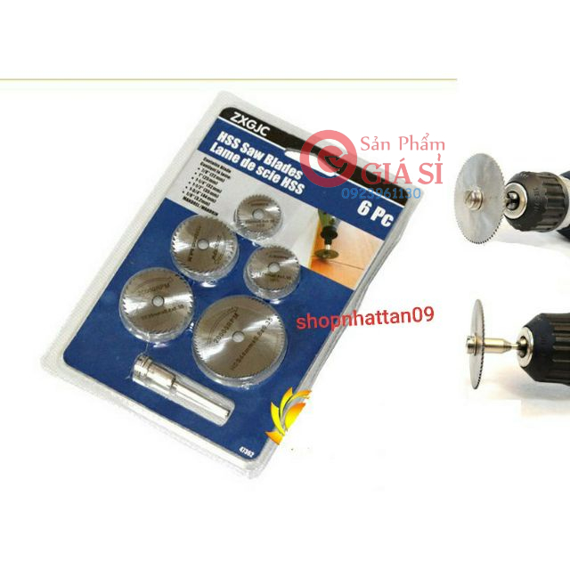 Bộ vỉ lưỡi cưa gỗ mini thép gió HSS cao cấp ❤️freeship❤️