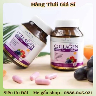 Viên uống Collagen trẻ hoá làn da Colla Rich Thái Lan 60 viên - Hàng Mới Về Date Xa