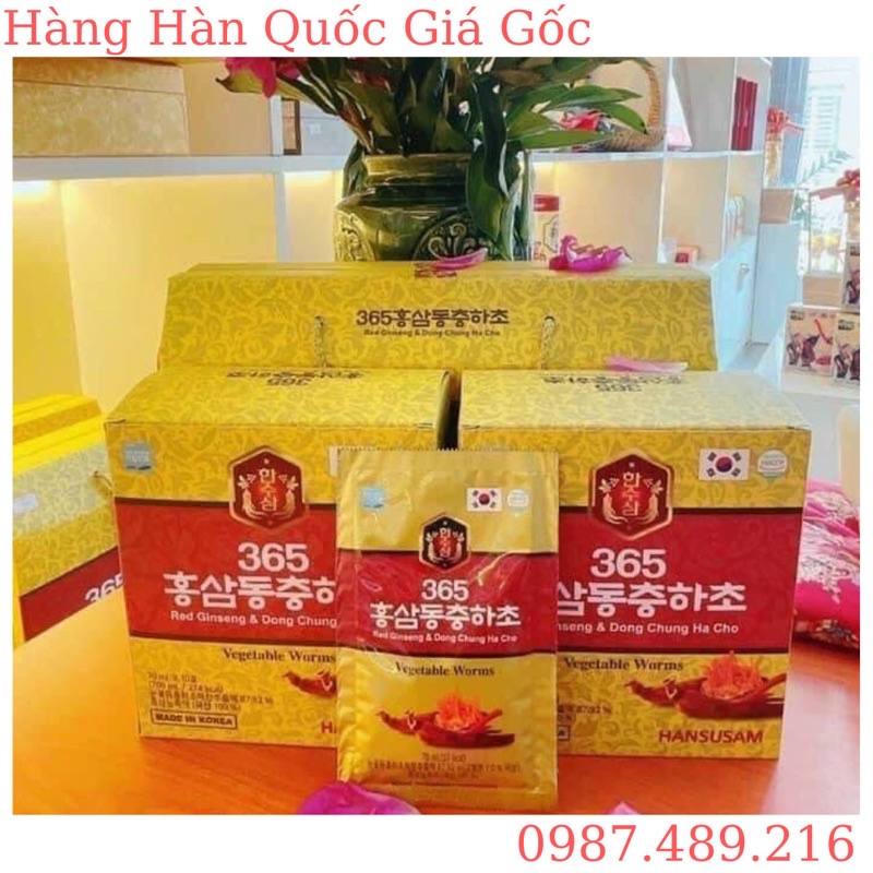 Nước đông trùng hạ thảo 365 Hasusam Hàn Quốc