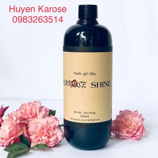 (DATE LUÔN MỚI NHẤT) Gội đầu bồ kết hoa hồng Karose shine ( bồ kết , hoa hồng , lá neem, sả chanh...)