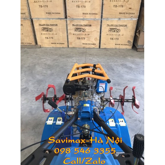 Máy xới đất chạy dầu mini mẫu mới tiết kiệm nhiên liệu Turbo 173F | BigBuy360 - bigbuy360.vn