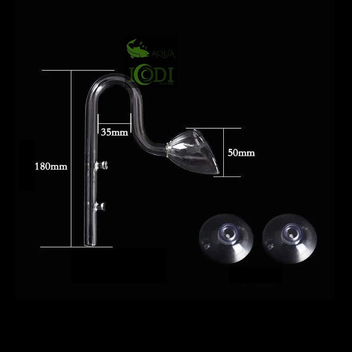 In/Out Thủy Tinh Kèm Lọc Váng Cho Bể Cá
