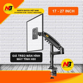 GIÁ TREO MÀN HÌNH NB-H80 - TẢI TRỌNG 9KG - XOAY MÀN 360 ĐỘ [SẢN PHẨM MỚI]
