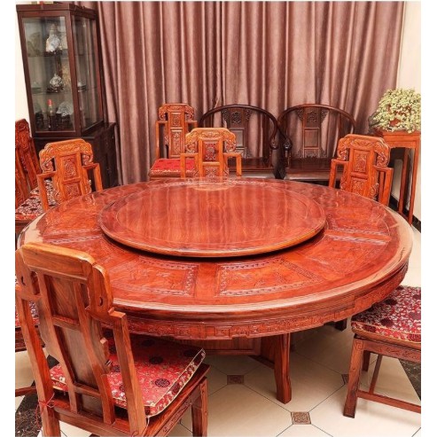 Khăn Trải Bàn Tròn Mặt Kính Bằng pvc Trong Suốt Chống Nước Chống Bỏng Chống Dầu