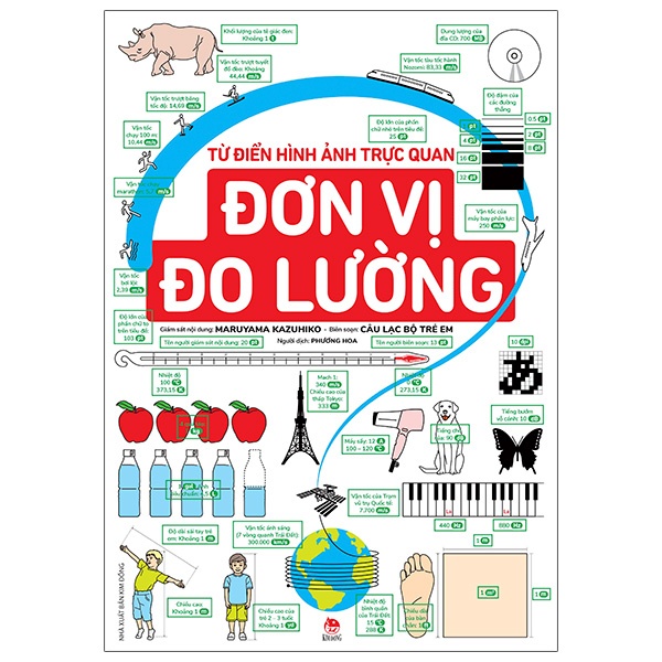 Sách Từ Điển Hình Ảnh Trực Quan: Đơn Vị Đo Lường - NXB Kim Đồng