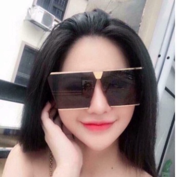 20 Mắt kính nam nữ thời trang cao cấp - Kính chống tia UV càng kim loai to