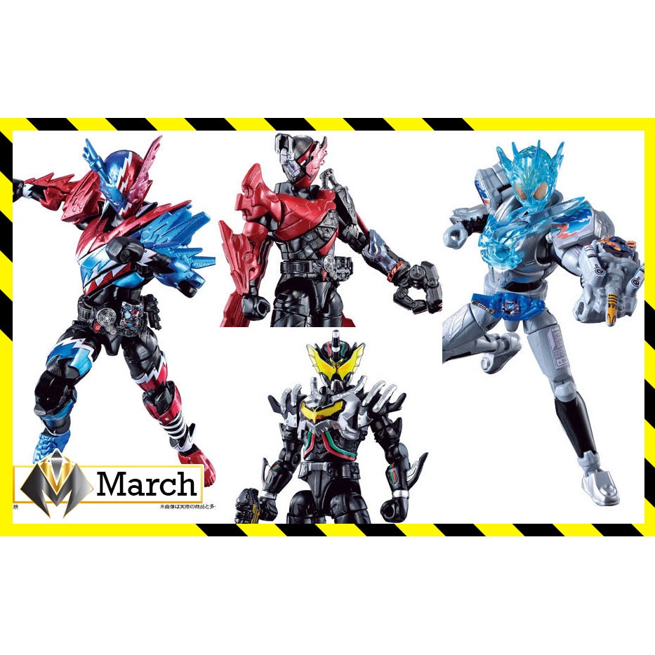 Mô hình SODO Kamen Rider Build Sparkling Rabbit Tank, Night Rogue, Cross-Z Jelly, Build Phoenix Robot