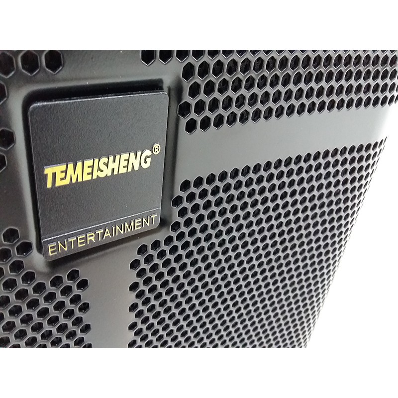 Loa kéo di động Temeisheng GD 15-16. Bass loa 4 tấc. Vỏ thùng gỗ chắc chắn