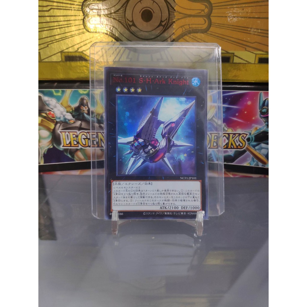 [ Dưa Hấu Yugioh ] Lá bài thẻ bài Number 101: Silent Honor ARK - Ultra Rare - Tặng bọc bài nhựa bảo quản