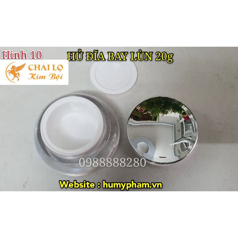 HỦ ĐỰNG KEM FACE ĐĨA BAY LÙN 20g