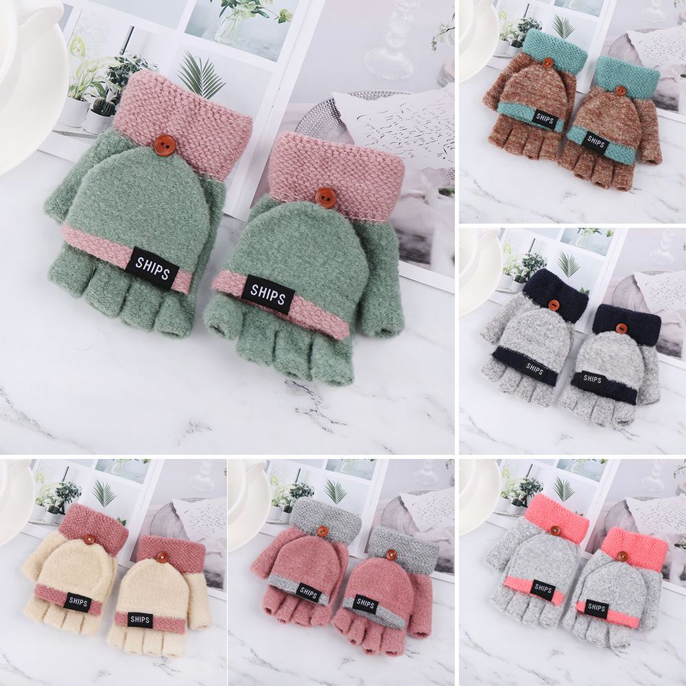 Găng tay hở ngón mùa đông MIHAN1 cho nữ