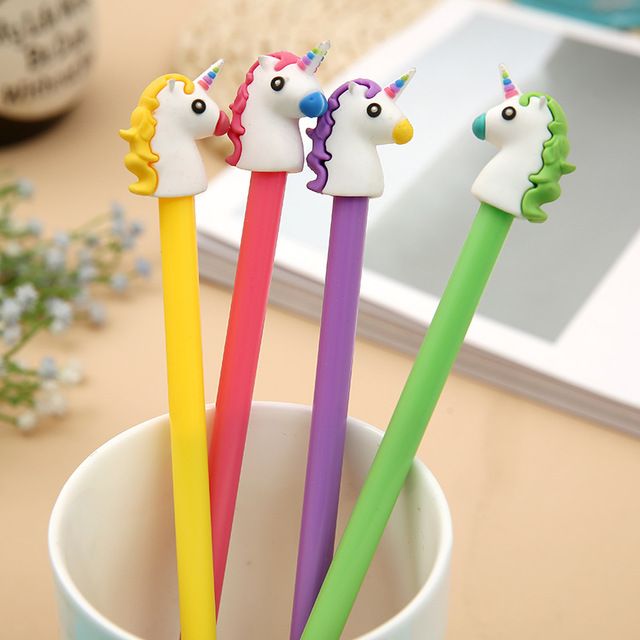 Bút mực nước gắn hình ngựa 1 sừng kì lân mẫu 1