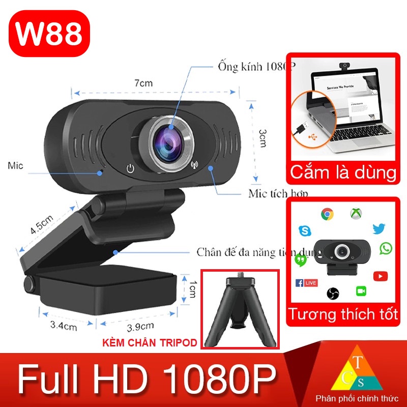 Webcam Full HD 1080p Imilab XM W88 bản quốc tế