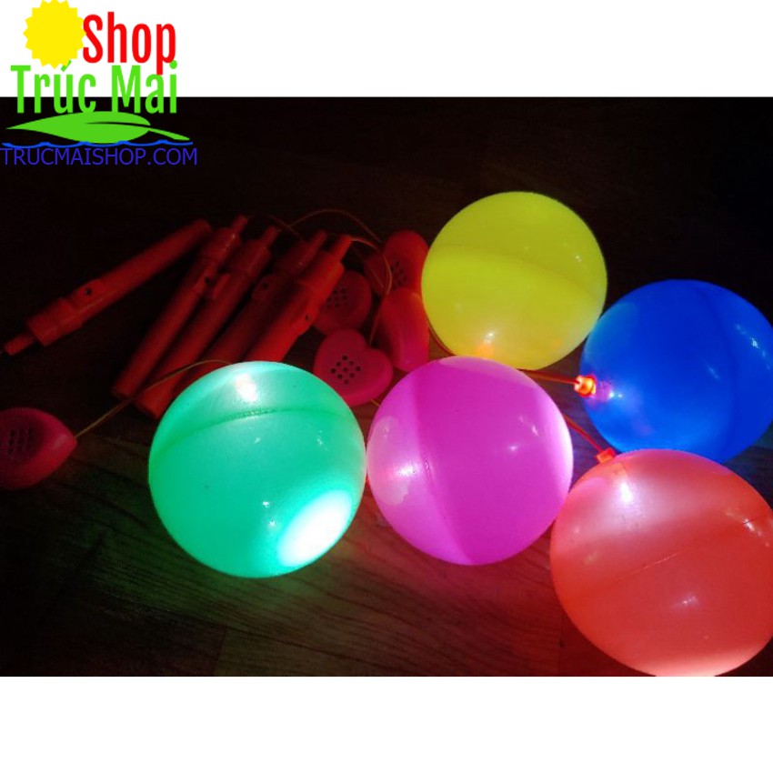 Đèn Lồng Trung Thu Hình Trăng Rằm Có Đèn Phát Nhạc made in Vietnam nhiều màu lựa trọn
