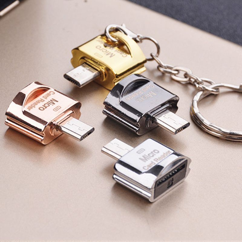 Đầu đọc thẻ nhớ USB 2.0 Micro SD/TF tiện dụng cho điện thoại/máy tính bảng