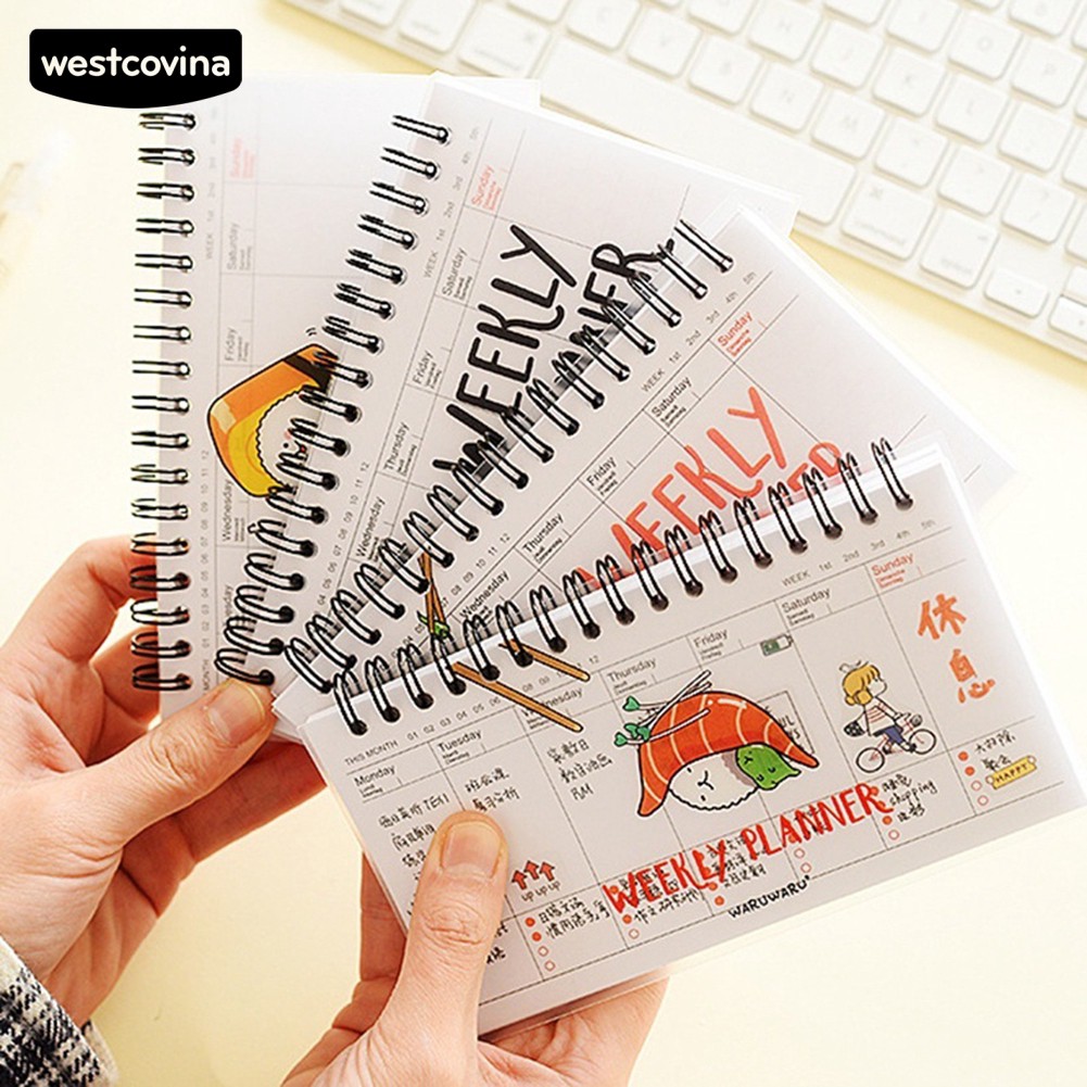 Sổ Tay Lên Kế Hoạch Hàng Tuần Tiện Dụng