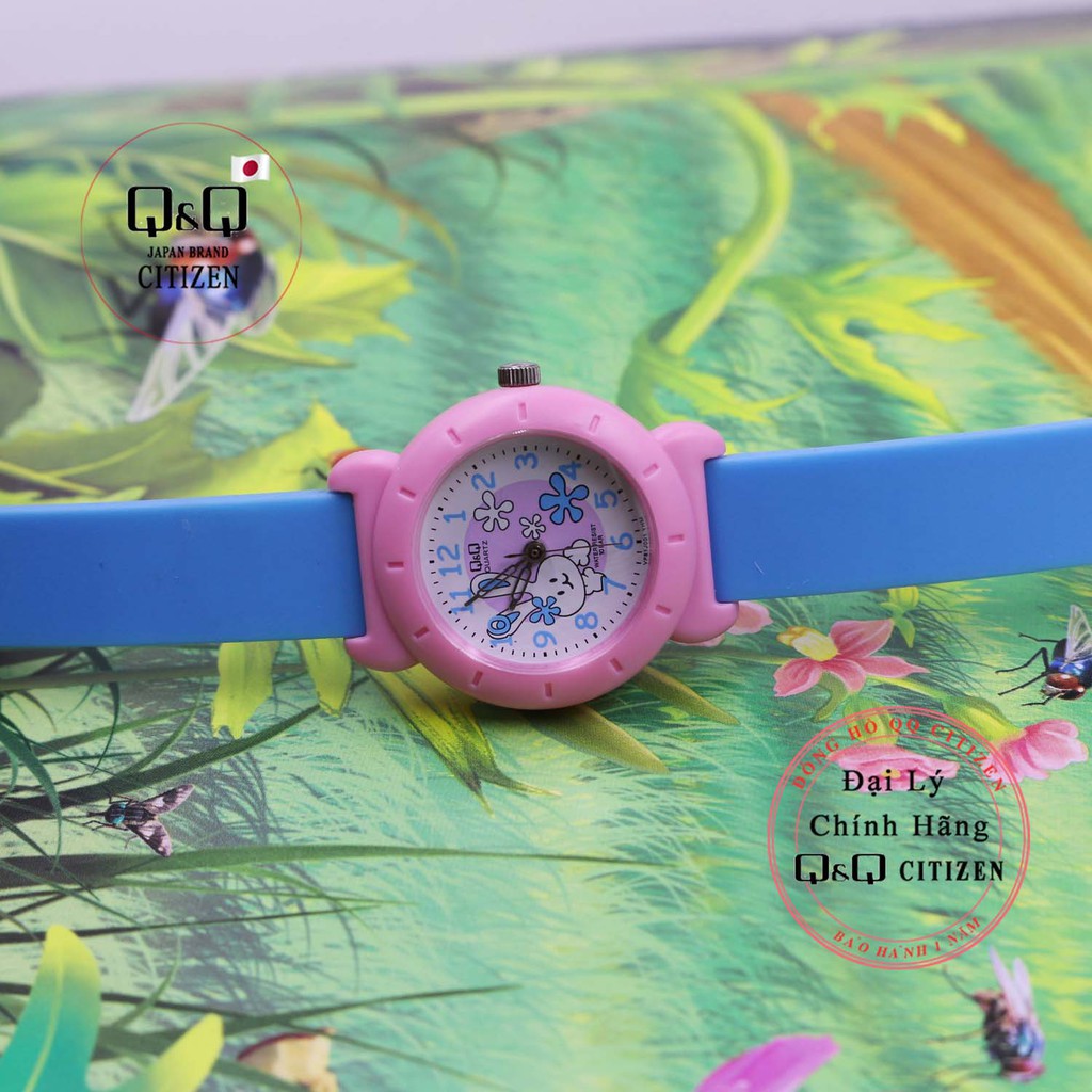 Đồng hồ trẻ em Q&Q Citizen VQ81J màu sắc dây nhựa thương hiệu Nhật Bản | BigBuy360 - bigbuy360.vn
