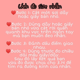 [SẴN] Nhẫn đất sét handmade dễ thương 🌼