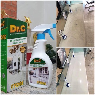 [KÈM QUÀ] Tẩy đa năng Dr.C Stone tẩy rửa bàn đá, sàn đá, tường sơn 500ml chính hãng