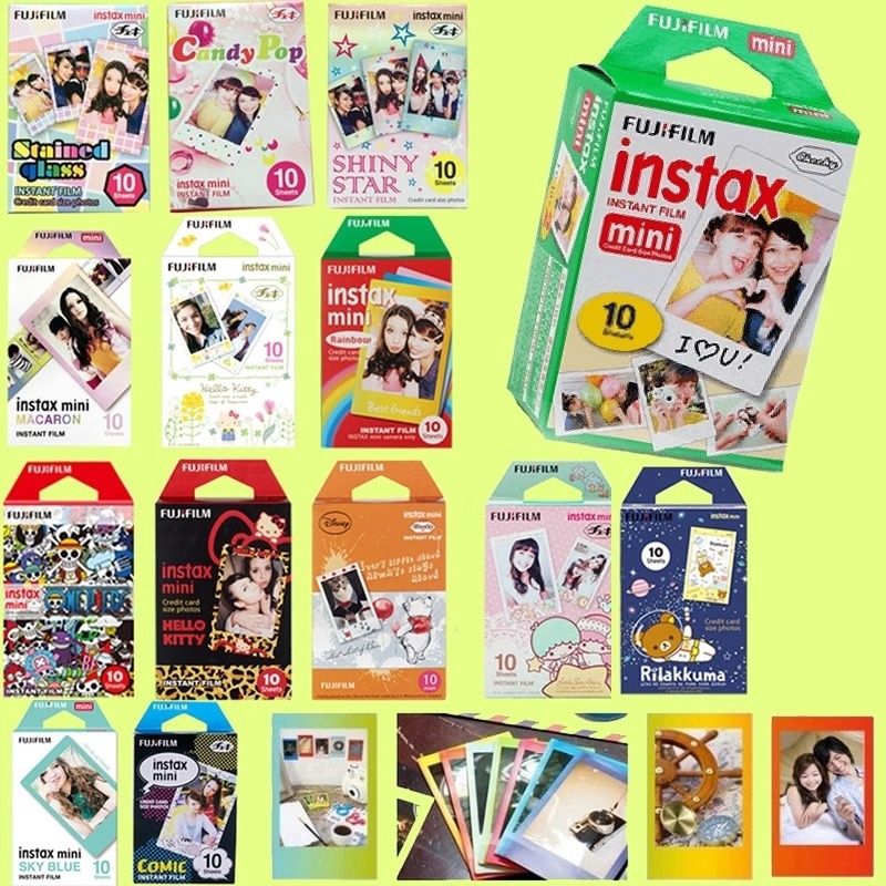 Phim Ảnh Fujifilm Instax Mini 8 Cho Máy Ảnh Fuji Instax Mini 7s 8 9 70 25 50s 90