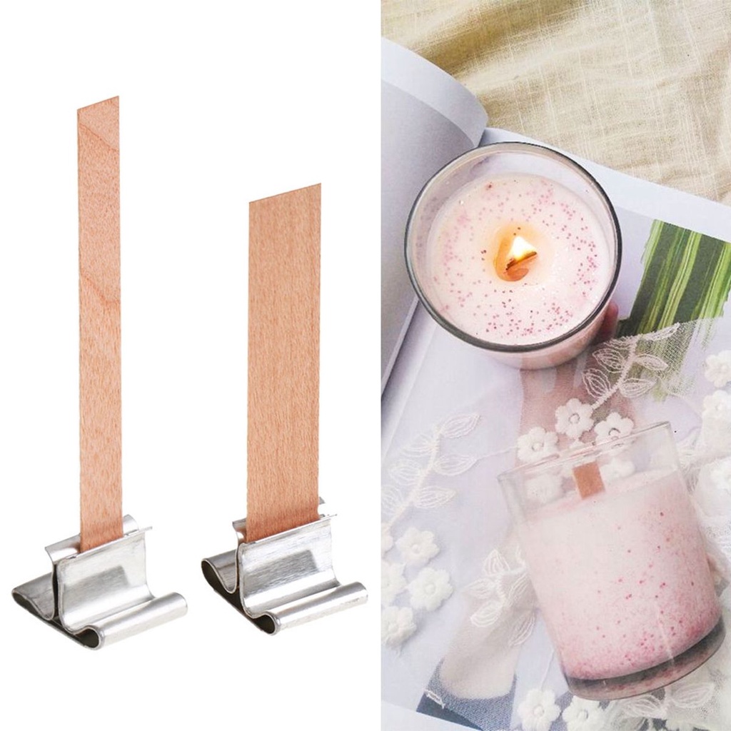 Set 50 Dây Bấc Nến 6mm 8mm 12.5mm 13mm Dùng Làm Đồ Thủ Công Diy