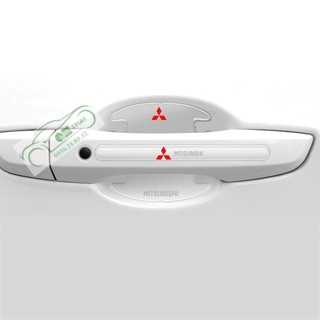 Bộ 8 miếng dán hõm cửa và cánh cửa xe hơi chống xước, chống vâ đập có logo theo hãng xe