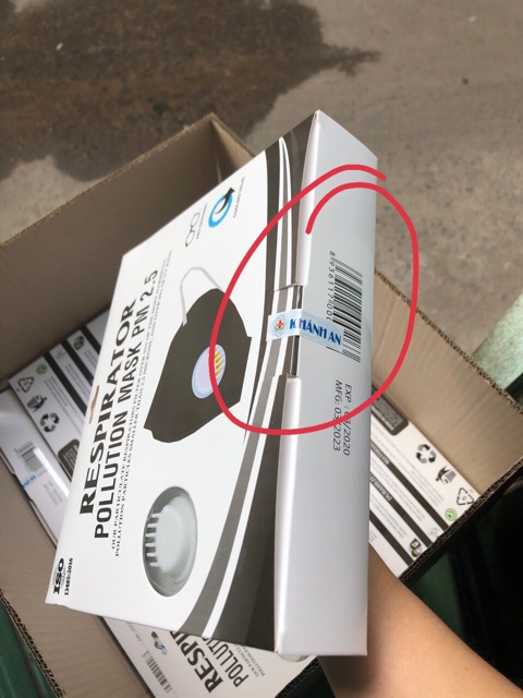 Khẩu trang Khánh An kháng khuẩn 3M, chống khuẩn, PM 2.5- Có van thở- Màu Xám | BigBuy360 - bigbuy360.vn