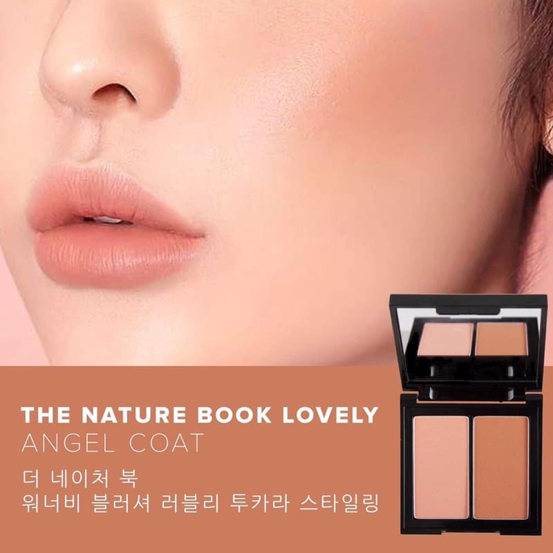 [CHÍNH HÃNG THE NATURE BOOK] PHẤN MÁ HAI MÀU THE NATURE BOOK – PHẤN MÁ HỒNG WANNA BE BLUSHER TWO COLOR STYLING