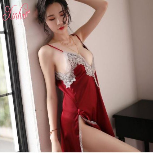 Váy Ngủ, Đầm Ngủ MS5126 Xẻ Eo Sexy Girl | BigBuy360 - bigbuy360.vn