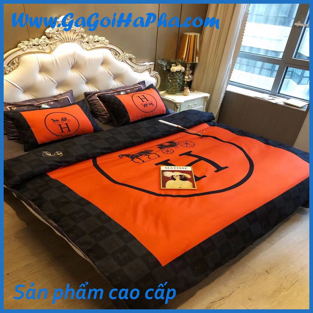 Bộ chăn ga gối nỉ in cao cấp sang chảnh, bộ ga giường nỉ loại 1 xịn xò
